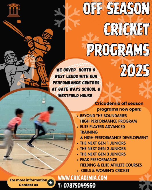 Off Season Cricket Programs 2025